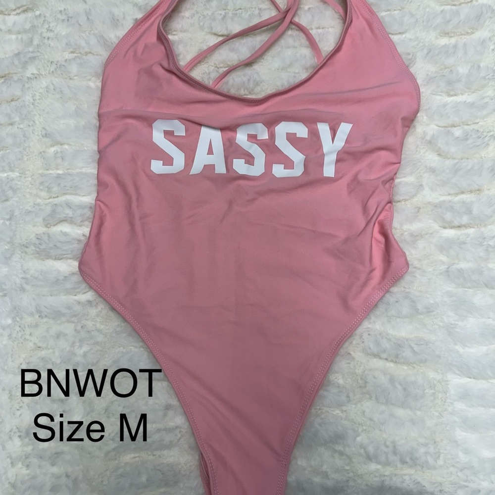 Sassy Pink Women's One Piece Swimsuit